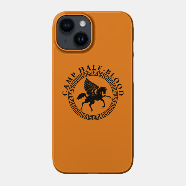 Camp half-blood accurate orange color logo percy jackson