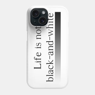 Black and white Phone Case