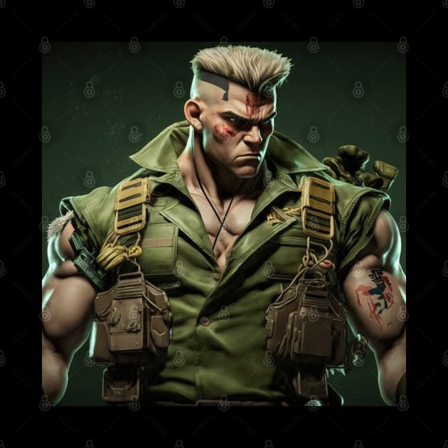 Guile Street Fighter Original Artwork by Labidabop