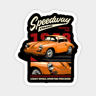 Porsche 356 Magnet