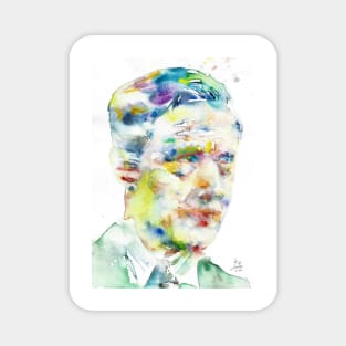 ERNST JUNGER watercolor portrait Magnet