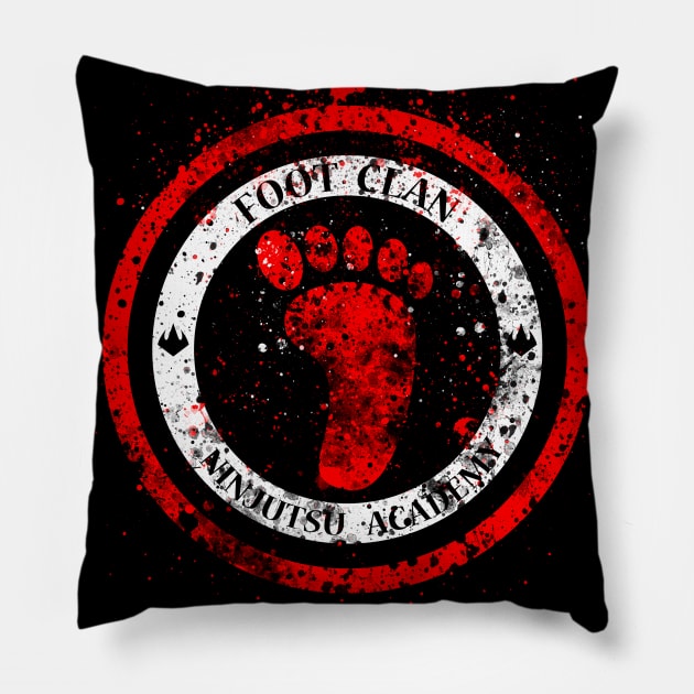 FOOT CLAN - v2 Pillow by berserk