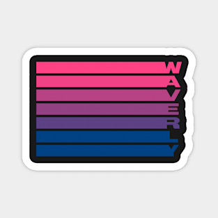 Bisexual Waverly Colors Magnet