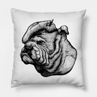 Old English Bulldog Pillow