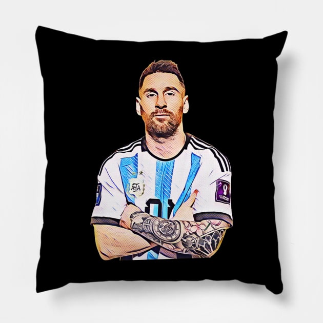 Messi Pillow by ZIID ETERNITY