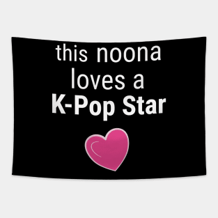 This noona loves a K-Pop Star Tapestry