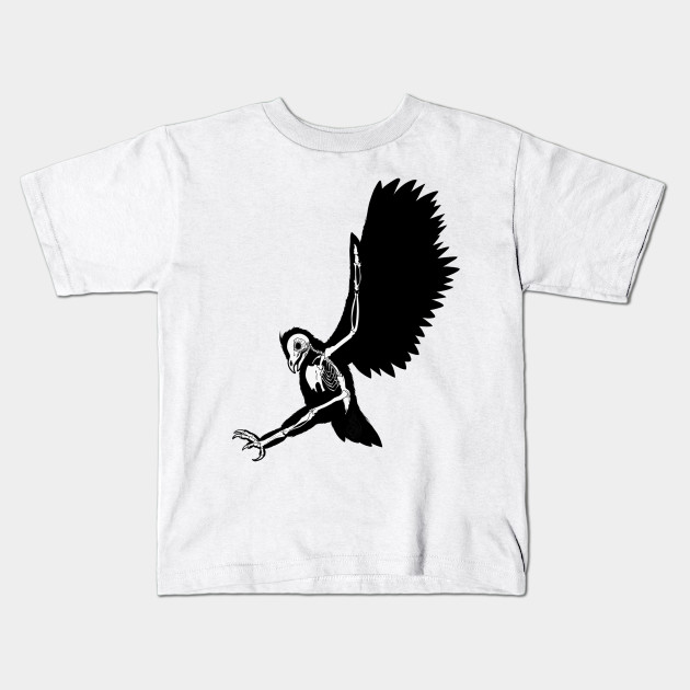 Skeleton Silhouette Owl Landing Owl Kids T Shirt Teepublic