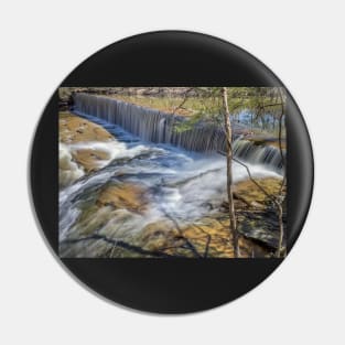 Ivy Creek Greenway Waterfall Pin