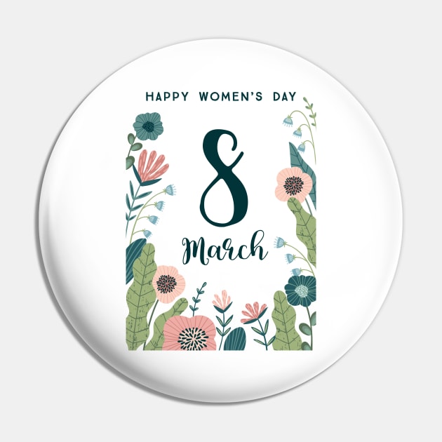 International Women's Day Shirt March 8 2020 Pin by grendelfly73