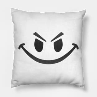 Evil Smiley Pillow