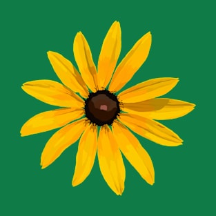 Black-Eyed Susan (Green) T-Shirt