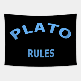 Plato Rules Tapestry