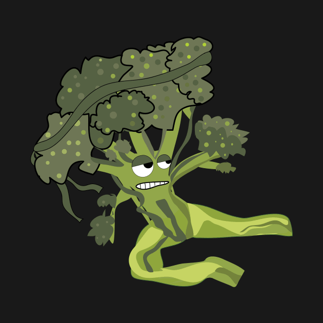 Kung-fu-Broccoli by ACGraphics