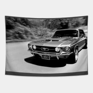 1967 Ford Mustang B/W Tapestry