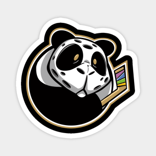 Hockey Panda Magnet