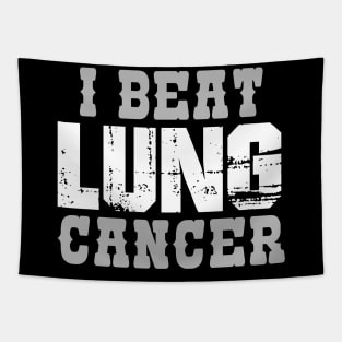 I Beat Lung Cancer Tapestry