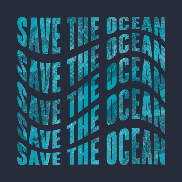 Save the ocean waves by stu-dio-art