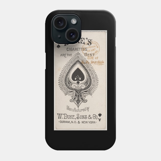 Ace of Spades Playing Card Phone Case by EmoteYourself