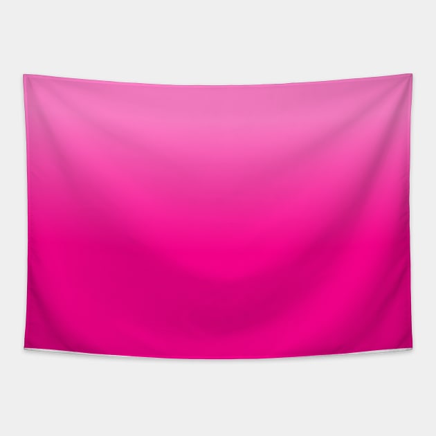 Vibrant Hot Pink Ombre Gradient Tapestry by squeakyricardo