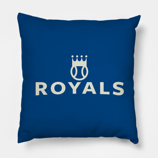 Kansas City Royals by Buck Tee Pillow by Buck Tee