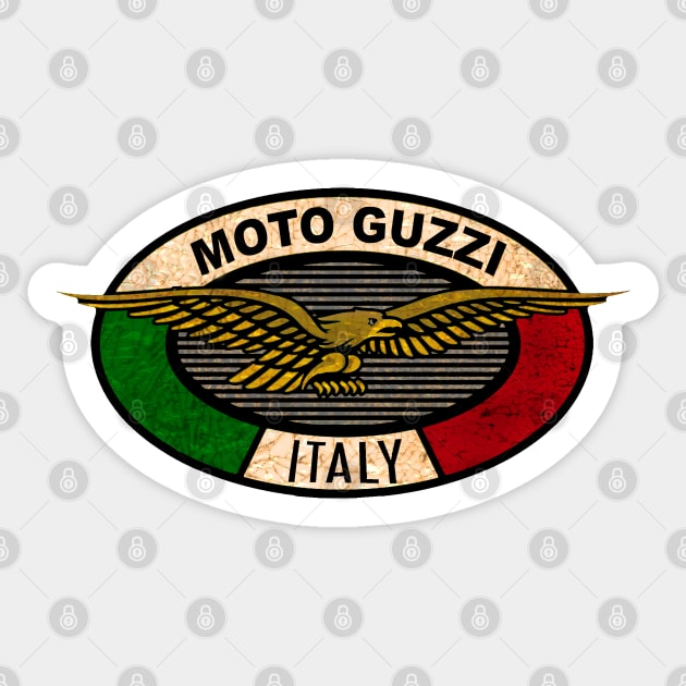 MOTO GUZZI Motorcycles Italy - Moto Guzzi - Sticker