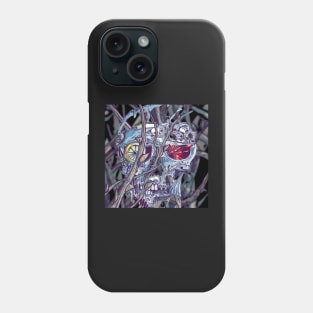 Death in the thorns Phone Case