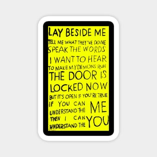 Unforgiven 2 Lyrics Magnet