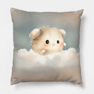 Baby things with big eyes 11 Pillow