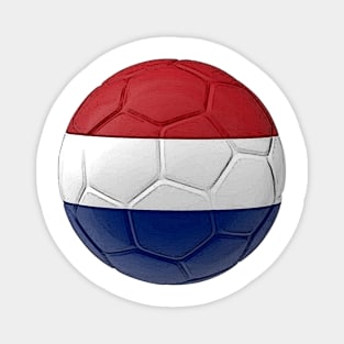 Netherlands Soccer Ball – Proud Football Fans Gift Magnet