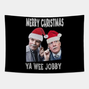 Merry Christmas Ya Wee Jobby Tapestry