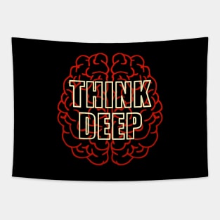 Think Deep Tapestry