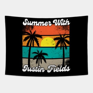 SUMMER WITH JUSTIN FIELDS Tapestry