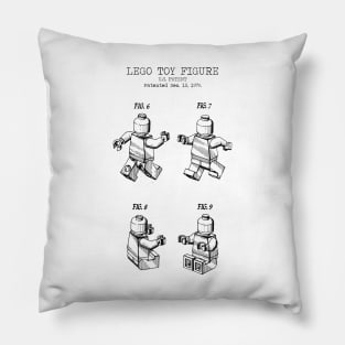 LEGO MAN patent Pillow