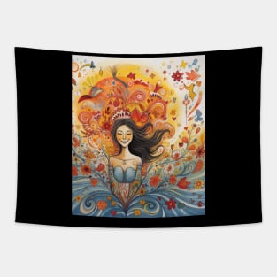 health joy happiness blessing love and abundance Tapestry