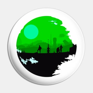 Green Planet Pin