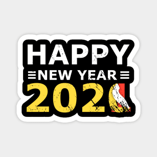 Happy new year 2021 Magnet