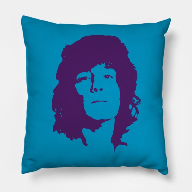 Alex Harvey Pillow by TimeTravellers