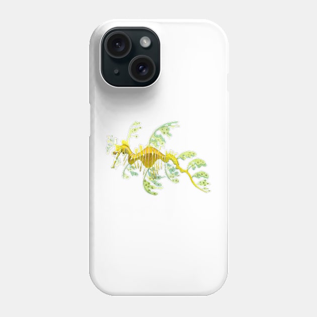 Leafy Sea Dragon Phone Case by laurenpenney