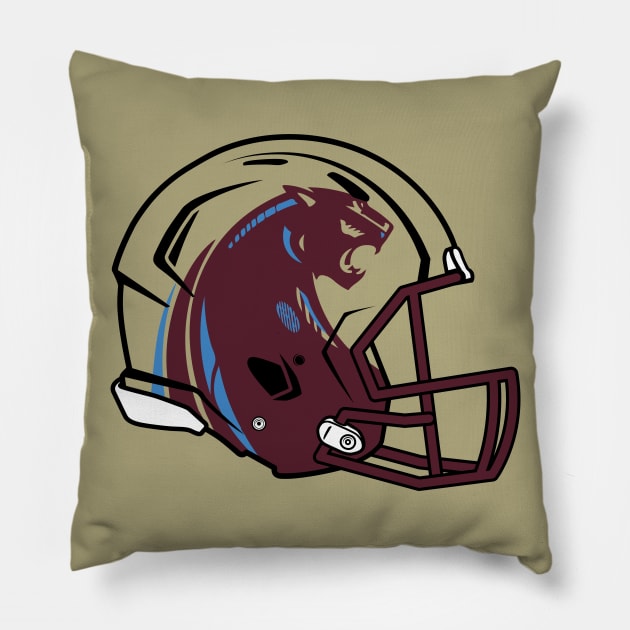 Michigan Panthers Pillow by HeyBeardMon