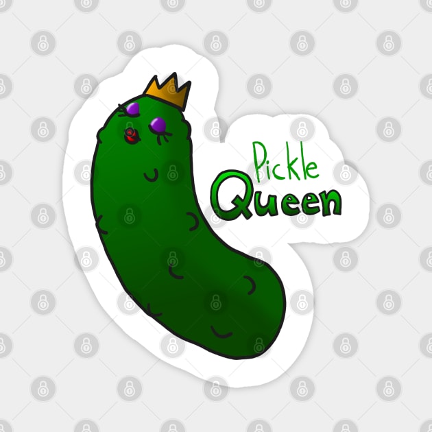 Pickle Queen Magnet by The Little Witch's Attic