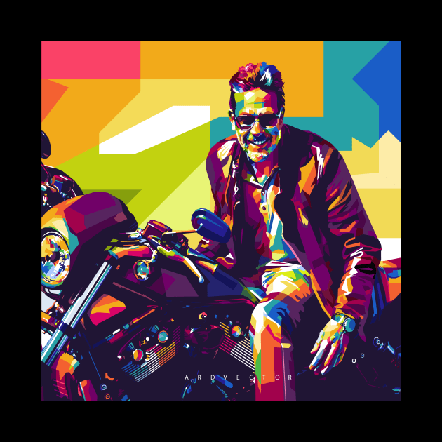 WPAP Negan motorcycle by godansz