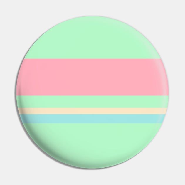 A rare setup of Soft Pink, Blue Lagoon, Light Mint and Bisque stripes. Pin by Sociable Stripes