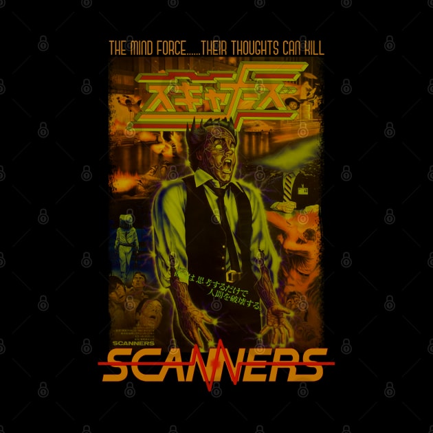 Scanners, Classic Horror, (Version 2) by The Dark Vestiary