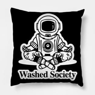 Washed Society Astronaut Pillow