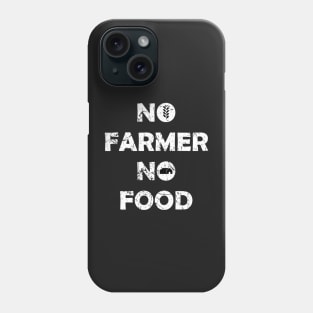 No farmers No food no funny Phone Case