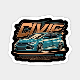 Civic Chaser Magnet