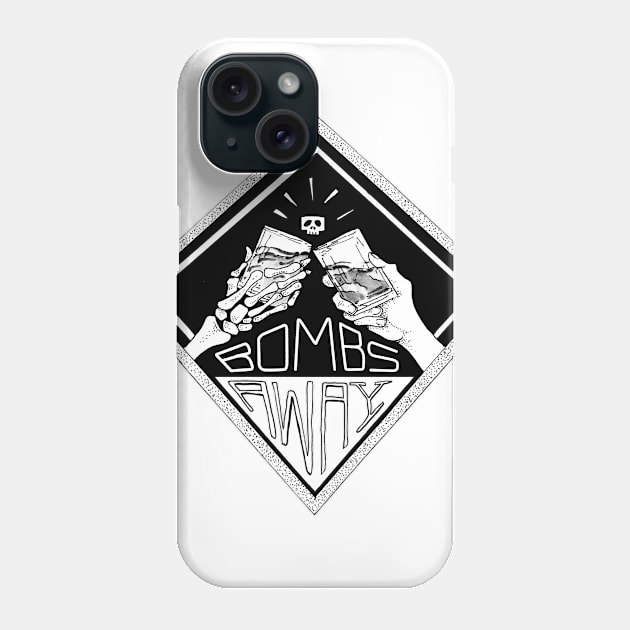 Bombs Away Cheers Phone Case by sixfootgiraffe