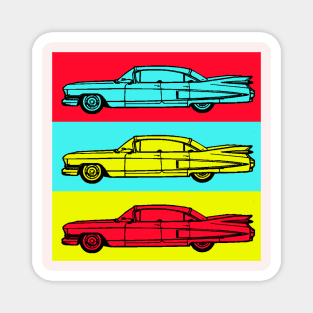 Pop Cadillacs Magnet