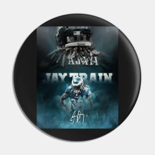 Jay Ajayi Philadelphia Sports Art Pin