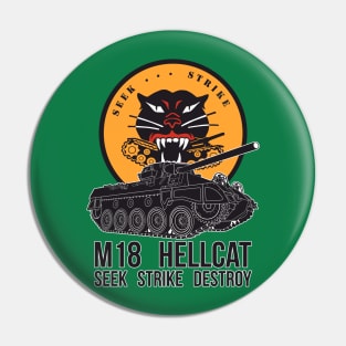 Seek Strike Destroy M18 Hellcat another tower Pin